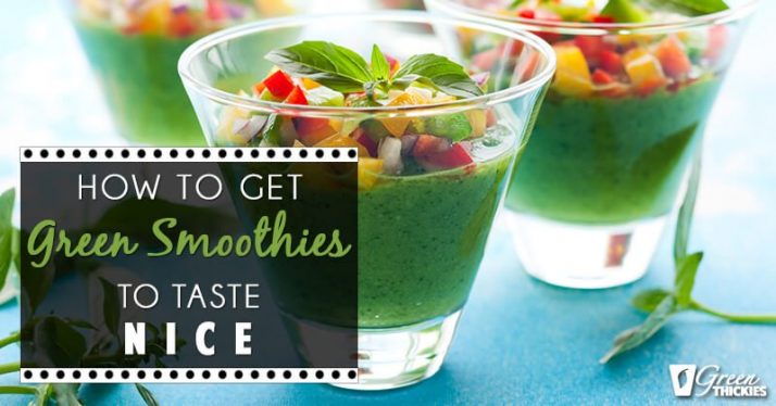 How to get green smoothies to taste nice (Blog Post)