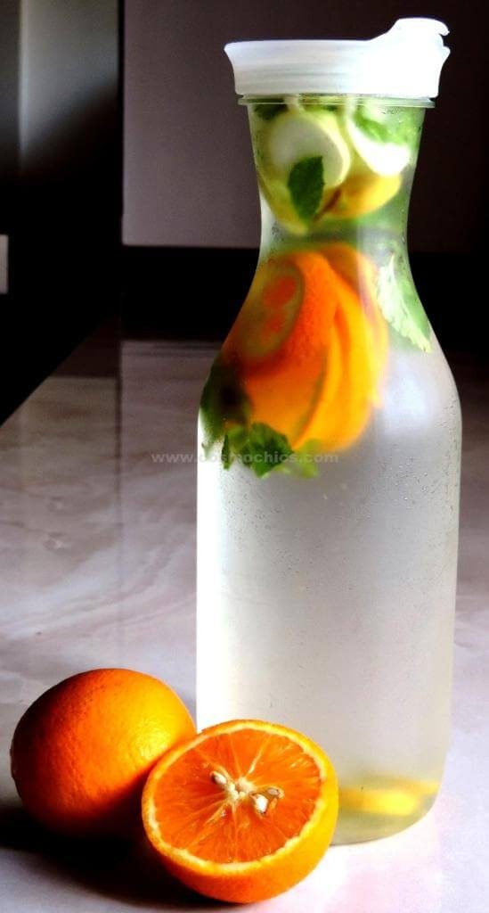 DETOX WATER RECIPE FOR CLEANSING & WEIGHT LOSS