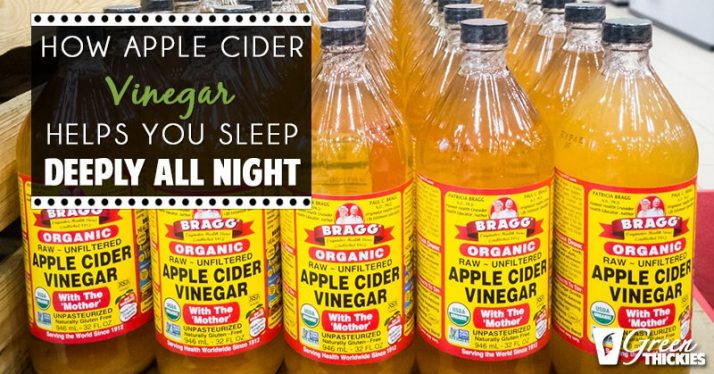How Drinking Apple Cider Vinegar Helps You Sleep Deeply All Night (Blog Post)