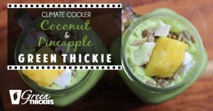 Climate Cooler Coconut & Pineapple Green Thickie