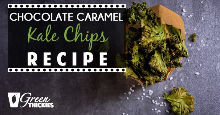 Chocolate Caramel Kale Chips Recipe