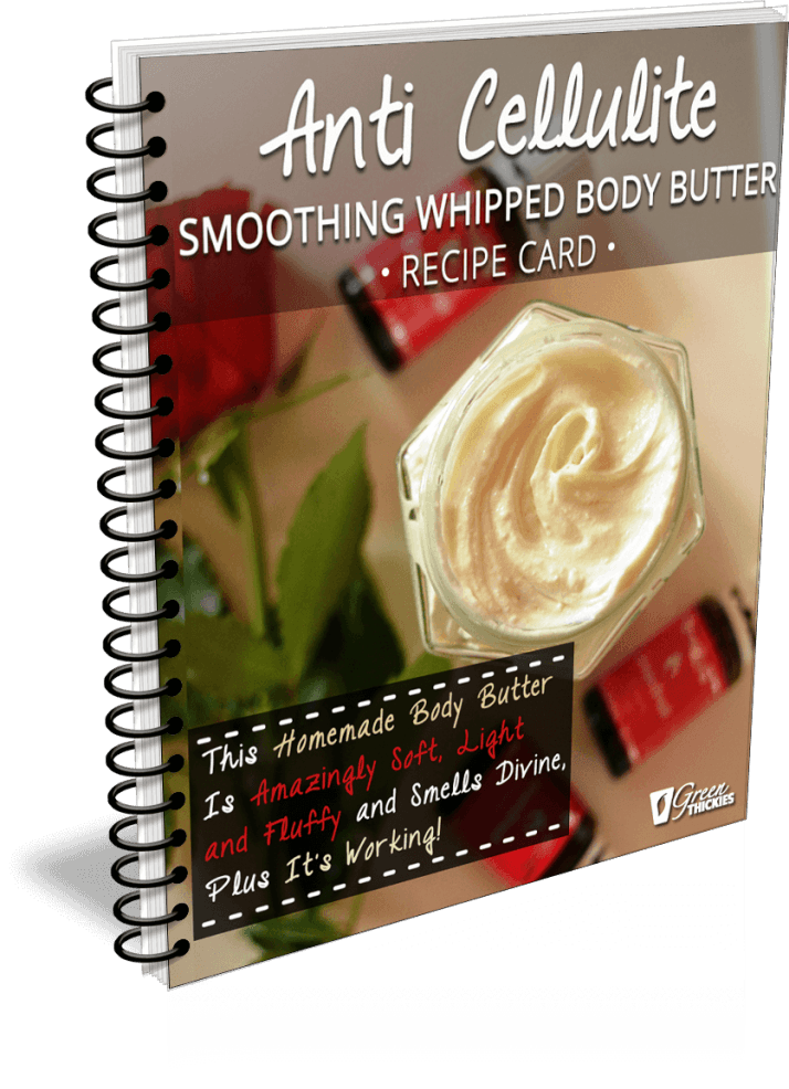 Anti Cellulite Smoothing Whipped Body Butter Recipe Card