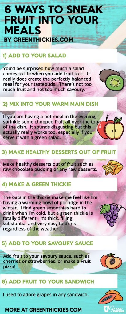 21 Lowest Calorie Fruits For Weight Loss List; 10 Awesome New Ways to Eat More Fruits for Health pin image with 6 facts