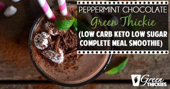 23 BEST Green Smoothie Recipes For Detox & Beauty Peppermint Chocolate Green Thickie