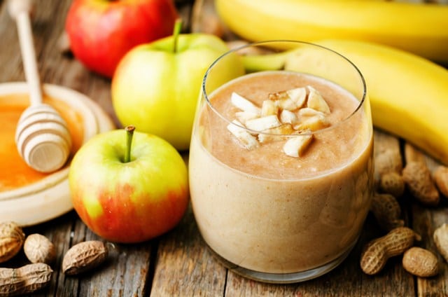 Apple-banana-peanut-butter-smoothie