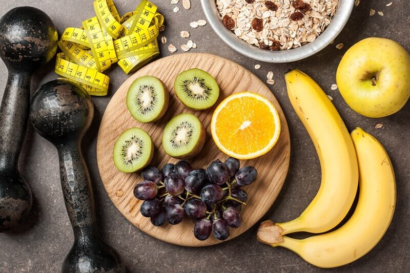 How Many Calories Should I Eat To Lose Weight FAST? Fitness, healthy food weight loss banana fruits apple grapes kiwi