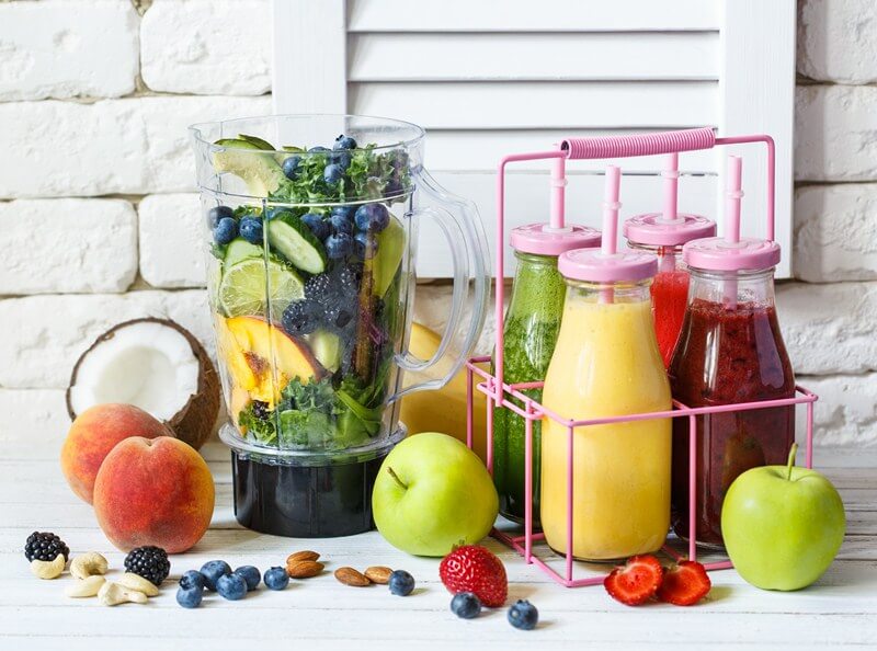 Fresh smoothie blender ingredients Fresh smoothie blender ingredients