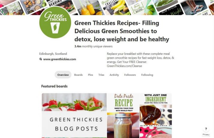 The Ultimate Smoothie Blender Guide;  Green Thickies Recipes Pinterest Board