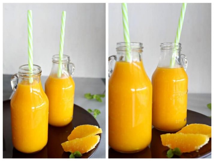 11 Warm Smoothies For Winter: Cold-Weather Breakfasts Mango Orange Ginger Hot Smoothie