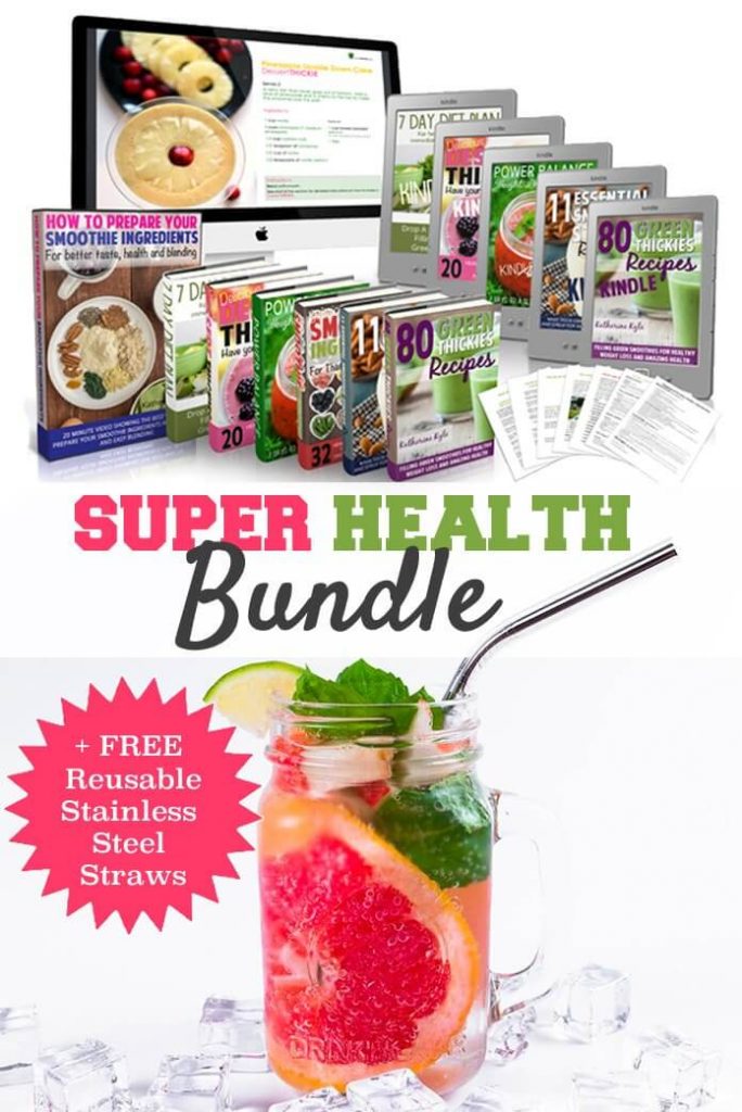 The Ultimate Smoothie Blender Guide;
Green Thickies Super Health Bundle