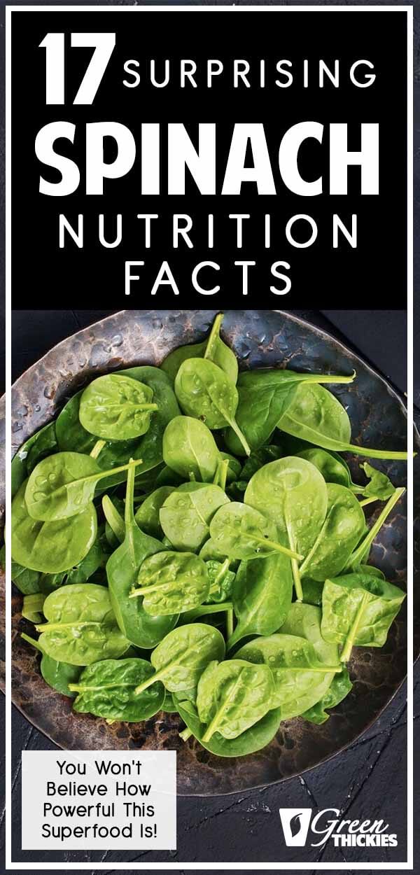 17 Surprising Spinach Nutrition Facts & Health Benefits