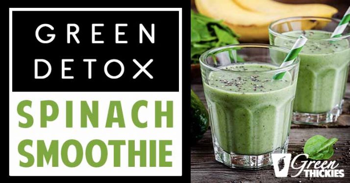 Green Detox Spinach Smoothie: Satisfy Your Cravings Quickly