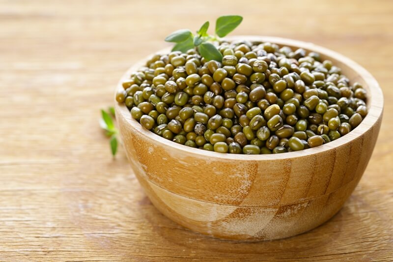 34 High Protein Vegetables You Probably Already Eat; Green Mung Beans