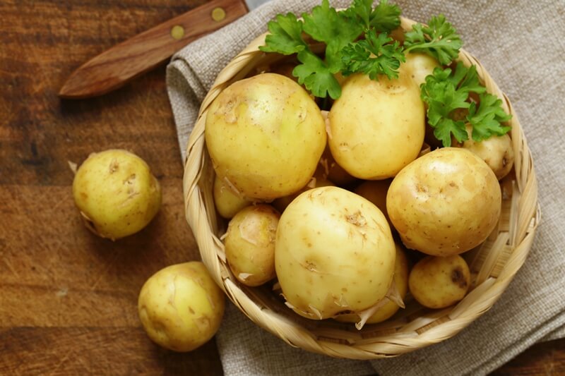 34 High Protein Vegetables You Probably Already Eat; potatoes