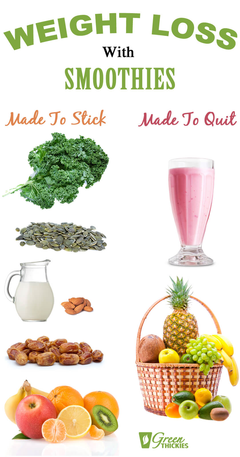 Meal Replacement Green Smoothie For Weight Loss (Tastes Like Dessert)