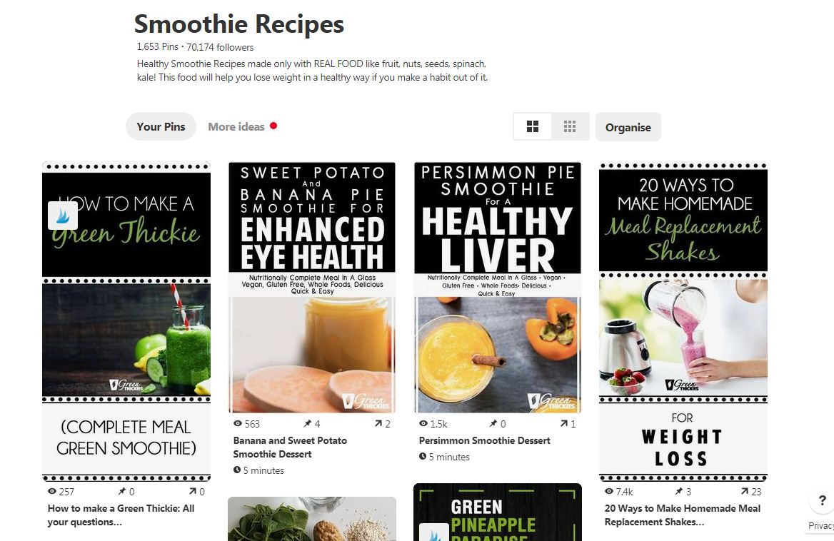 Complete Guide To Smoothies: 200+ Recipes, Diets, Tutorials & Videos; Green Thickies Smoothie Recipes Board