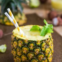 Thick Green Tropical Smoothie Recipe