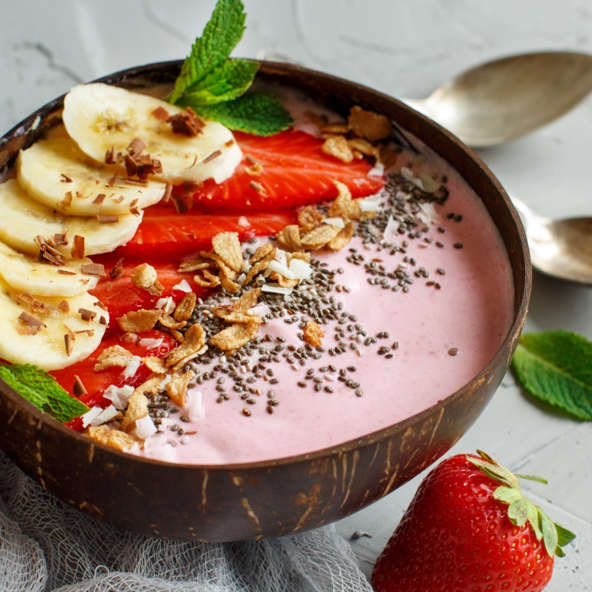 How To Make A Smoothie Bowl: 100 Of The Most Beautiful Smoothie Bowl Toppings