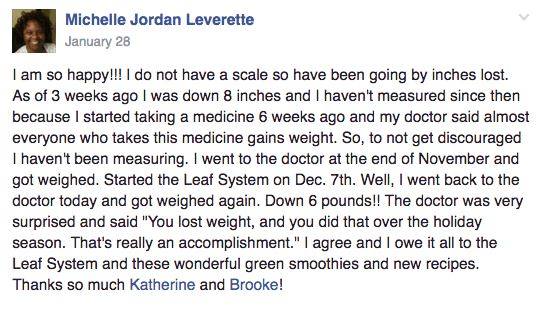 The Leaf System Testimonial 6 The Leaf System Testimonial 6